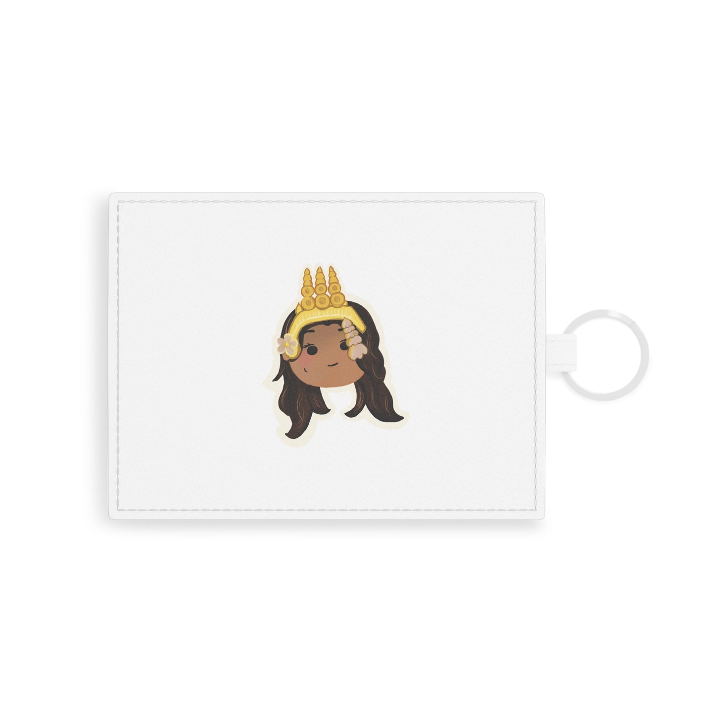 Khmer Apsara Hand Drawn Cartoon Holder Keychain