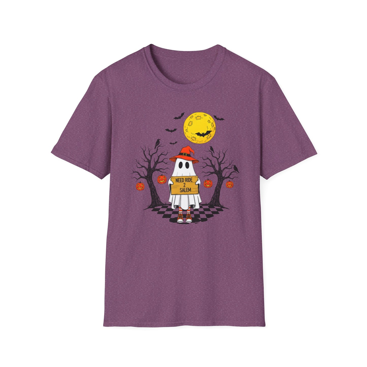 Need Ride To Salem Ghost Shirt | Halloween T-Shirt