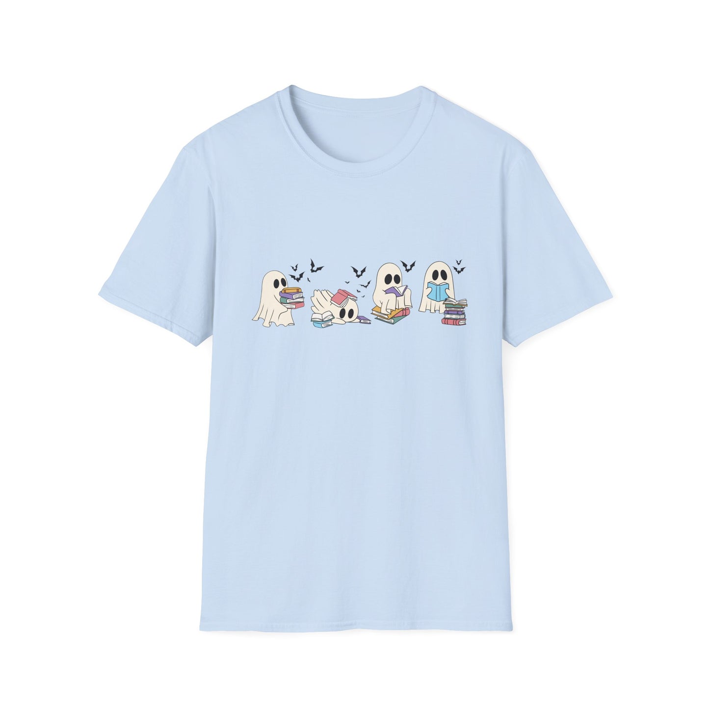 Cute Book Loving Ghosts | Halloween Shirt