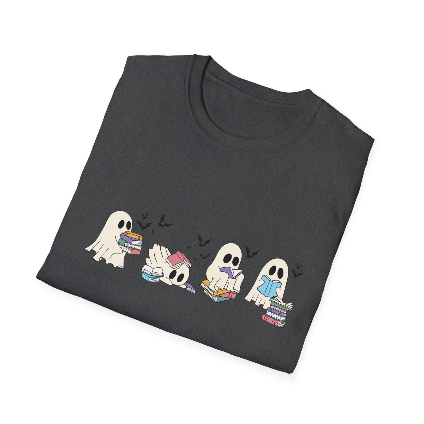 Cute Book Loving Ghosts | Halloween Shirt