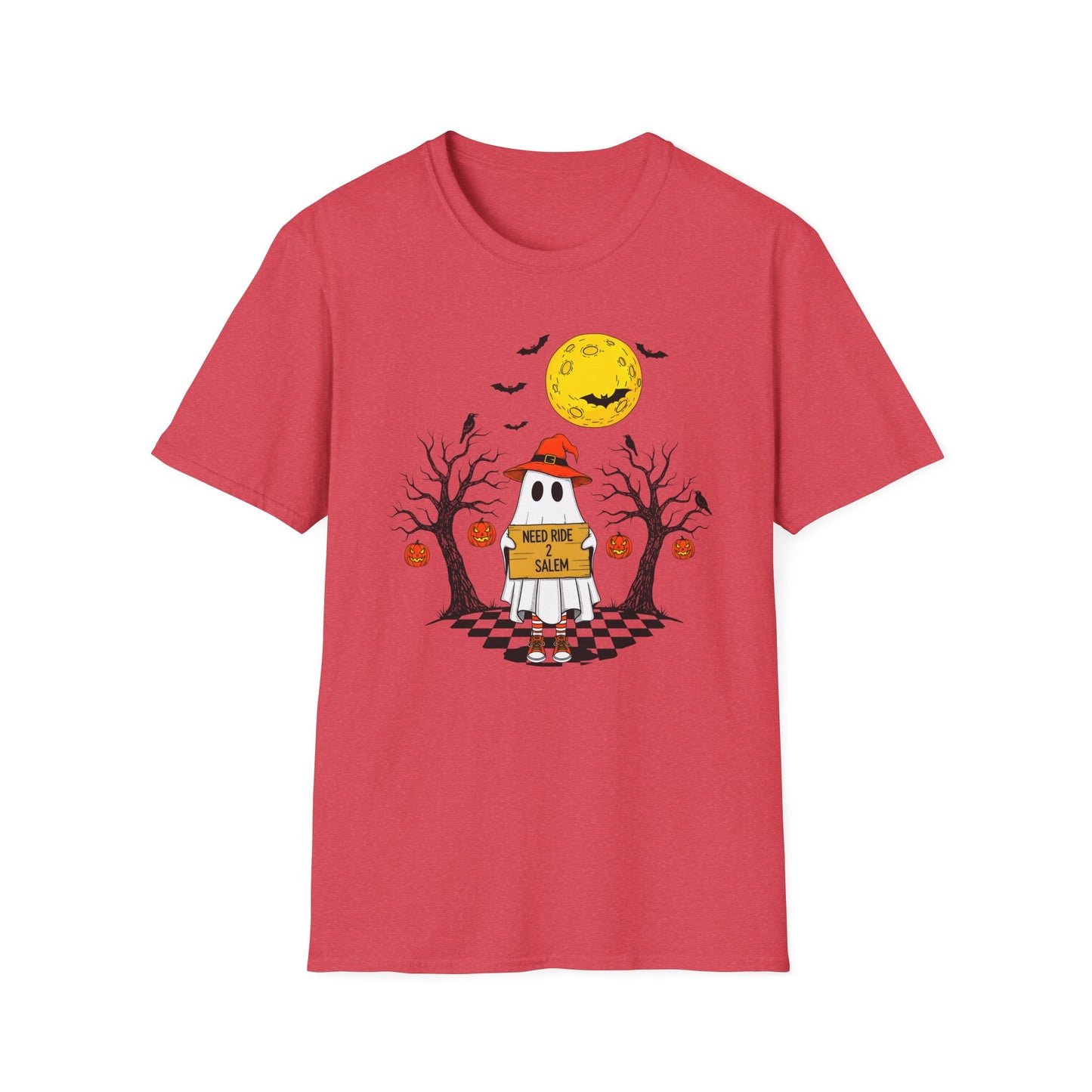 Need Ride To Salem Ghost Shirt | Halloween T-Shirt