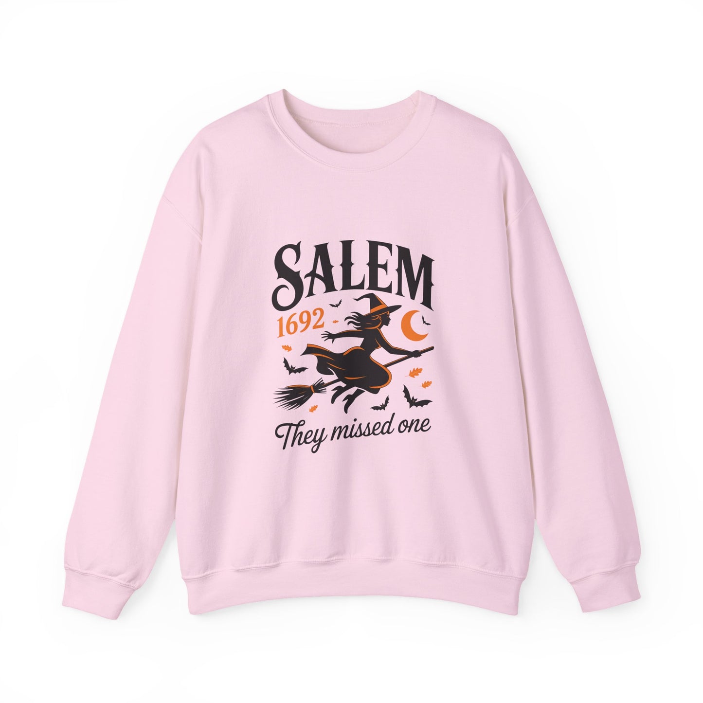 Salem Witchcraft 1692 Crewneck Sweatshirt - "They Missed One" | Halloween Sweatshirt