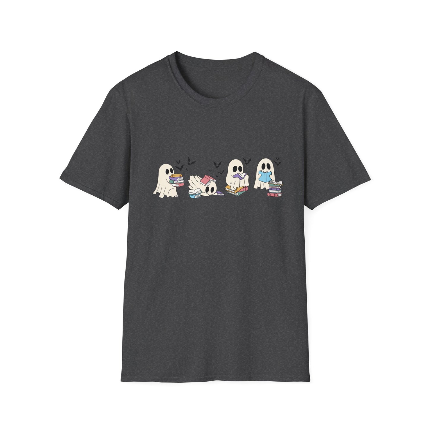 Cute Book Loving Ghosts | Halloween Shirt