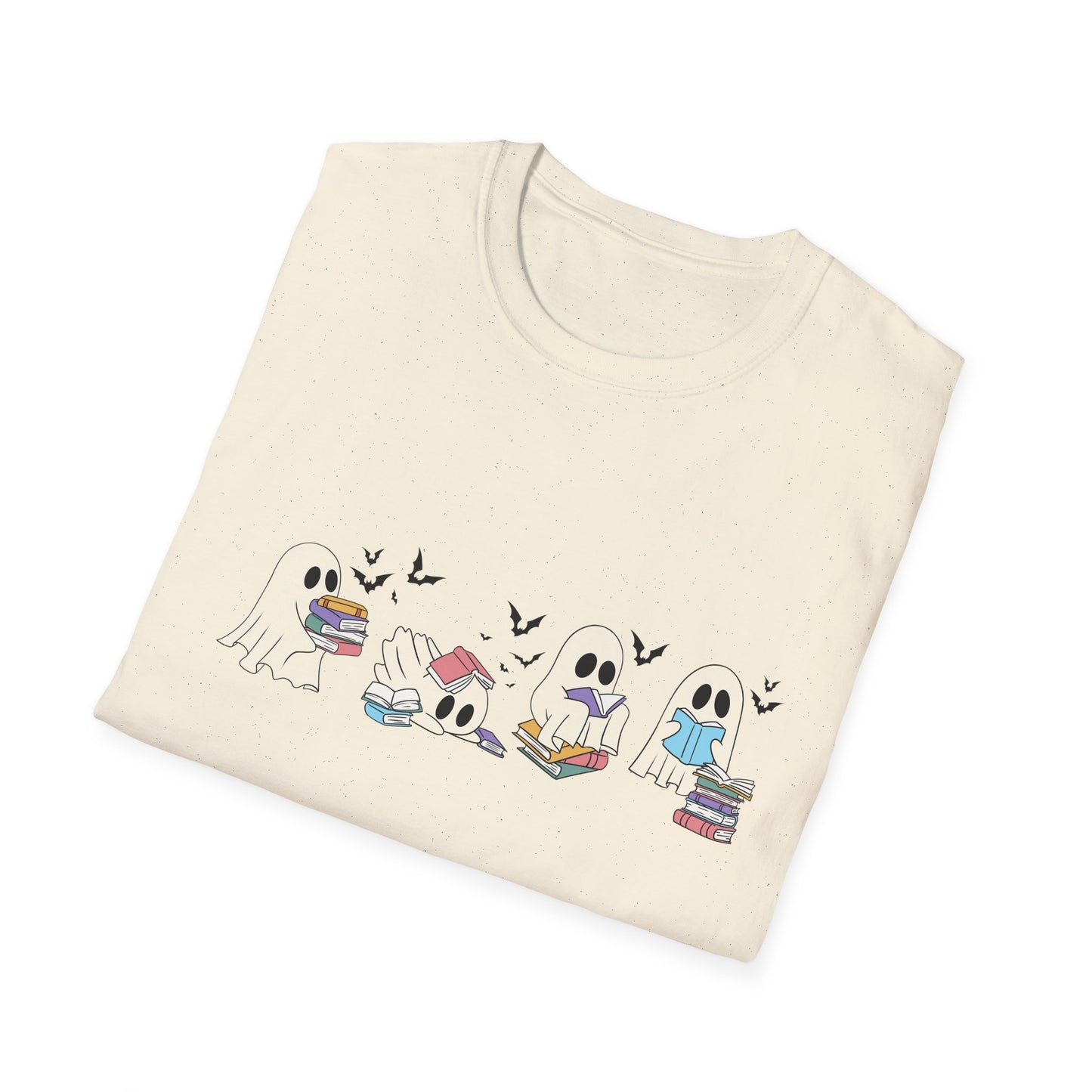 Cute Book Loving Ghosts | Halloween Shirt