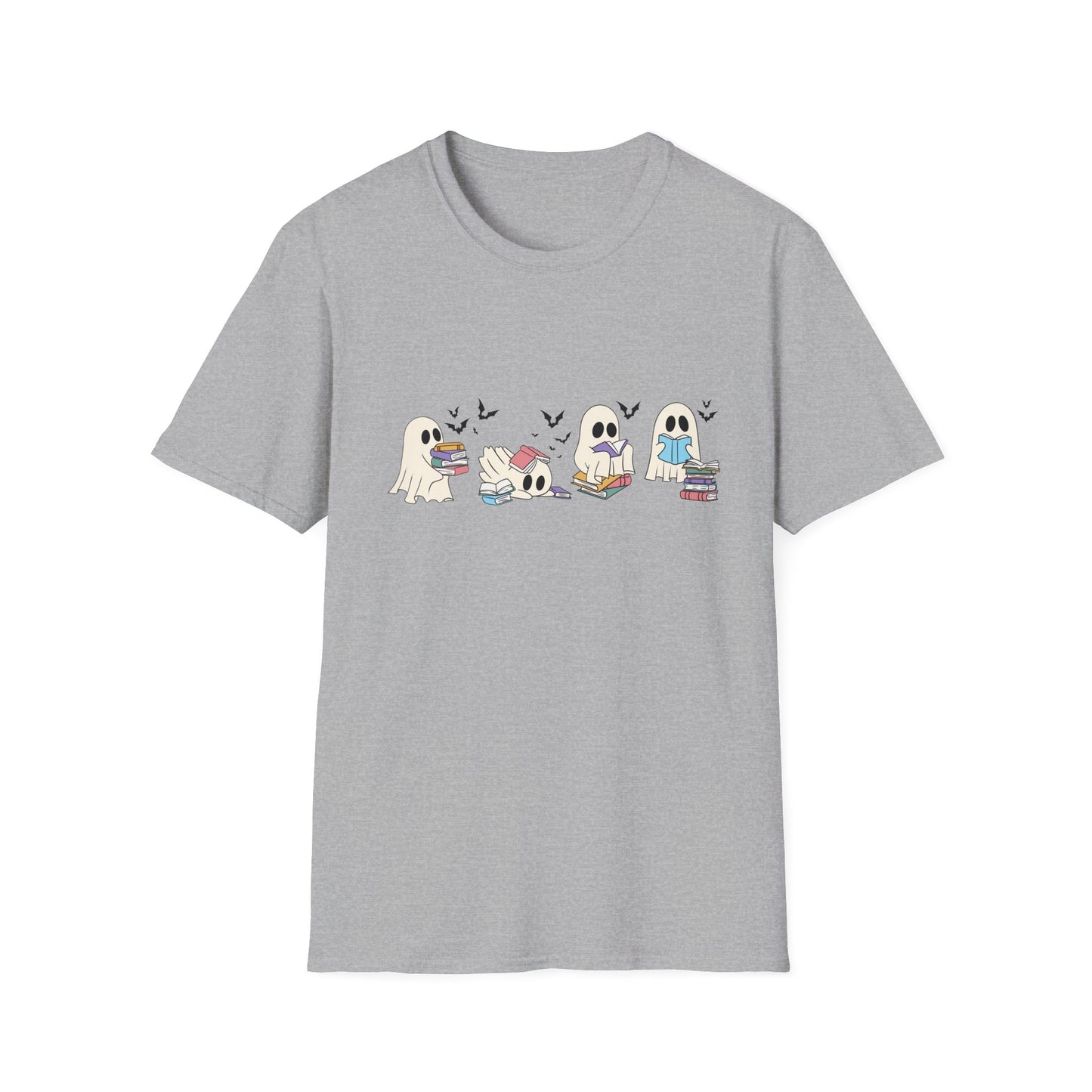 Cute Book Loving Ghosts | Halloween Shirt