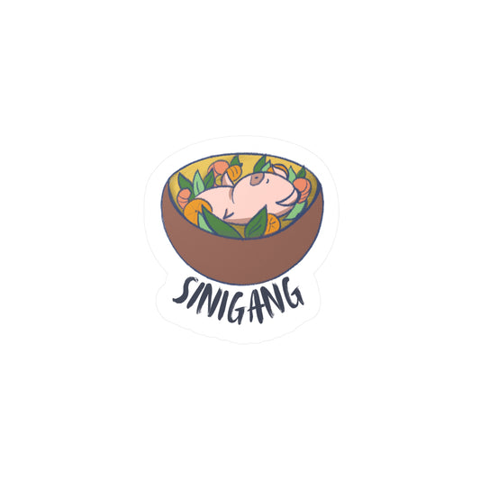 Singang Pig Pun Cartoon Sticker