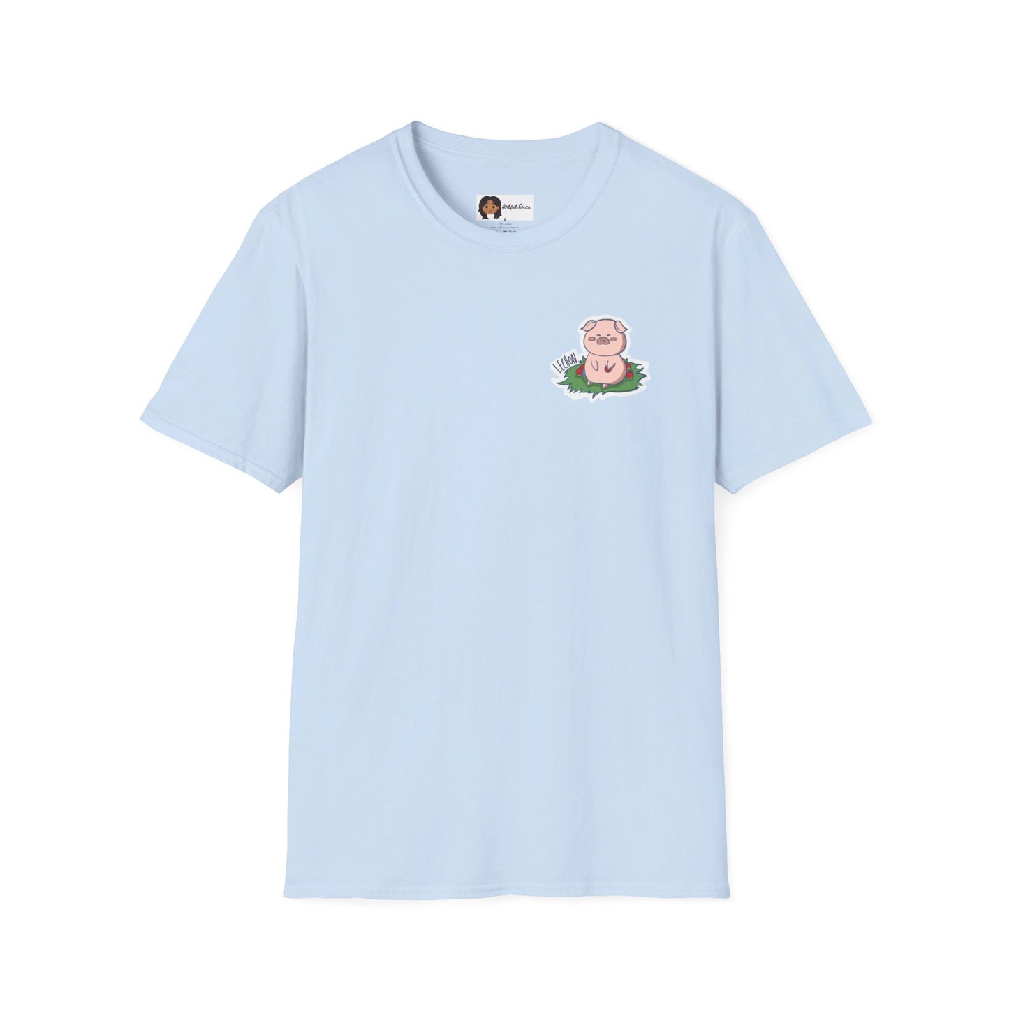 Lechon Pig Pun Hand-Drawn Cartoon Shirt