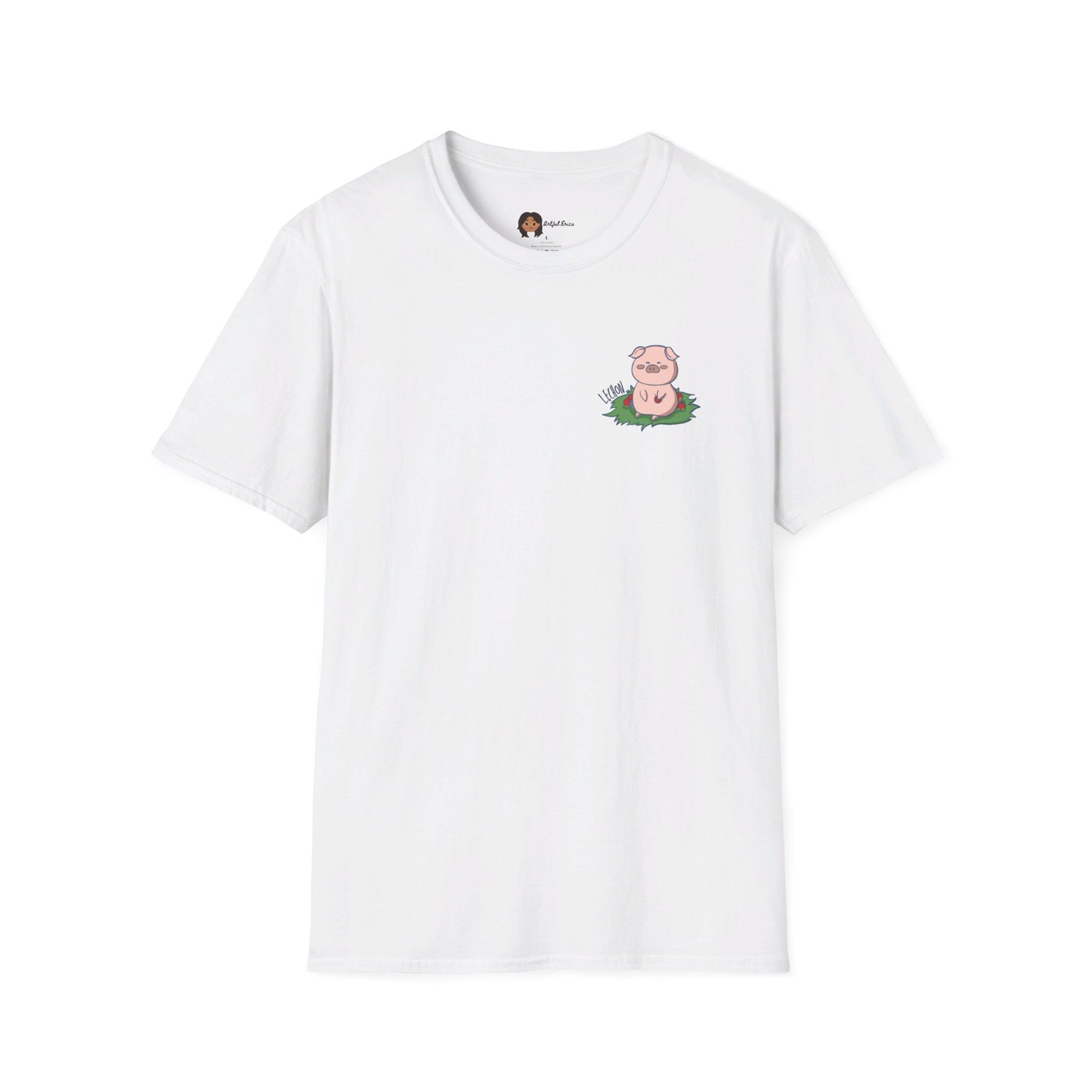 Lechon Pig Pun Hand-Drawn Cartoon Shirt