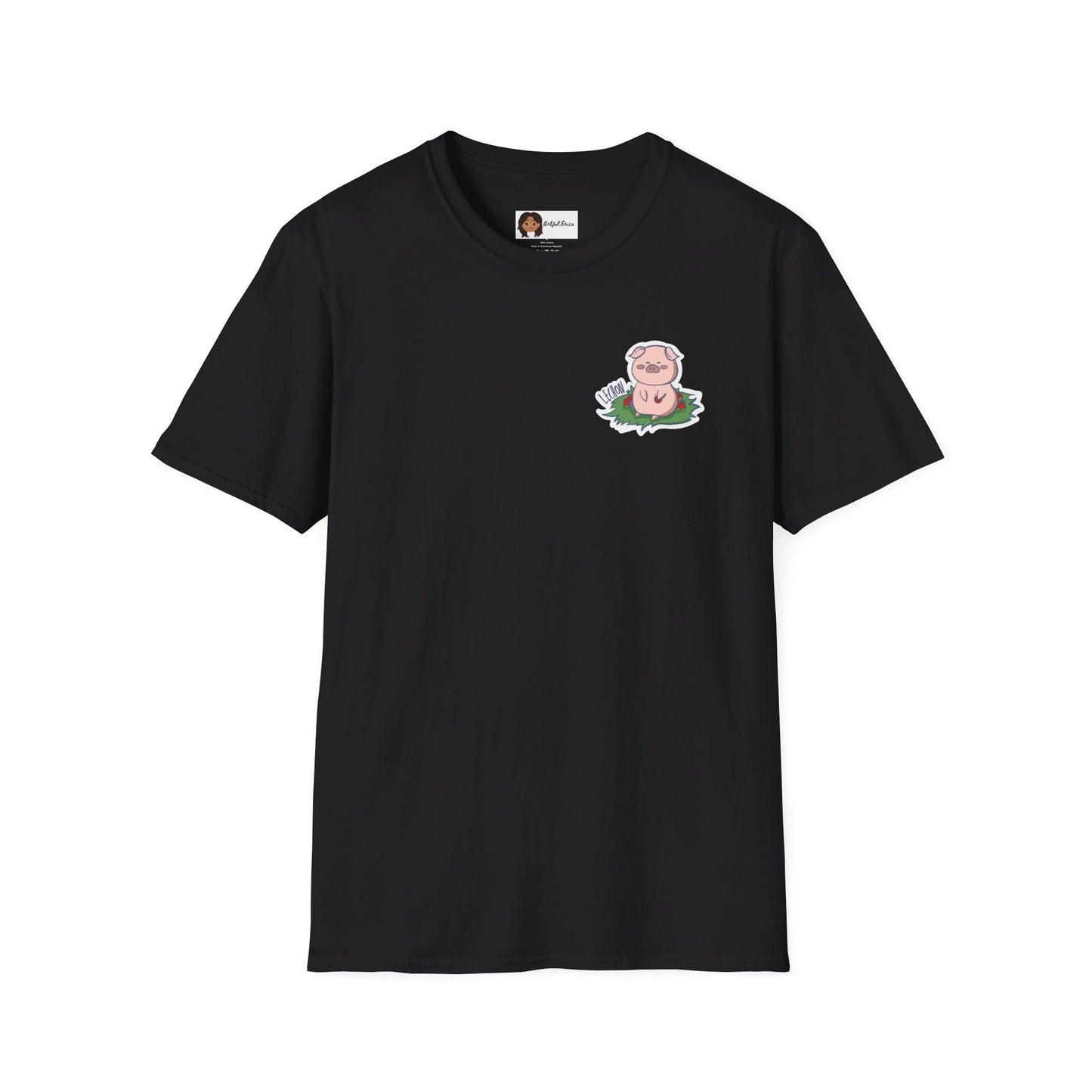 Lechon Pig Pun Hand-Drawn Cartoon Shirt