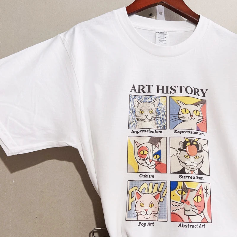 Cat Art History T-Shirt